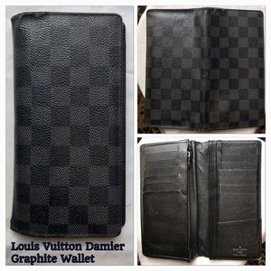Louis Vuitton Damier graphite wallet